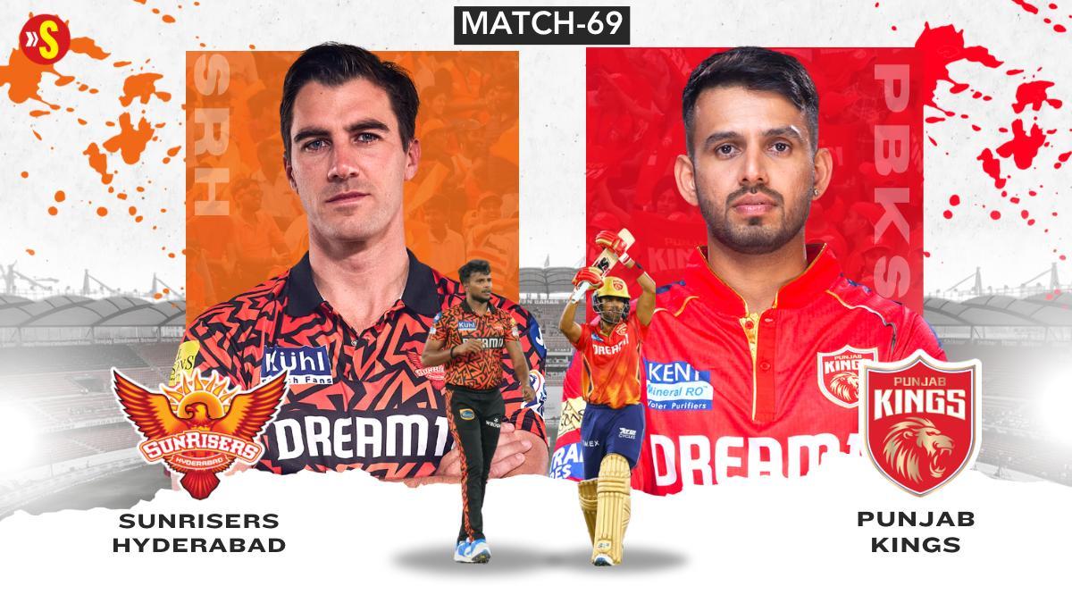 SRH vs PBKS Live Score, IPL 2024: Punjab Kings 179/3 (17); Prabhsimran, Shashank fall in quick succession